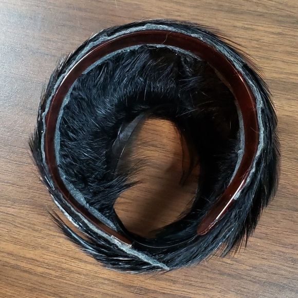 Vintage Raven Feather‎ Head Hair Band / Head Piece - Picture 4 of 9